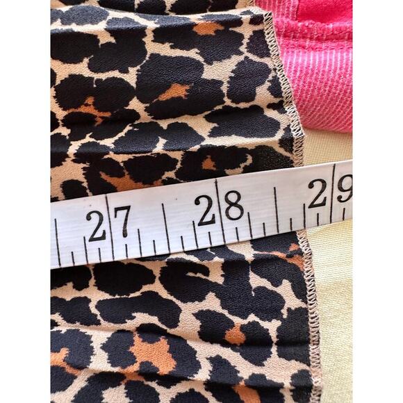 J. Crew pleated animal print skirt 0 - Picture 4 of 6